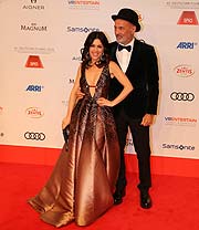 Heiner Lauterbach mit Frau Victoria @ Deutscher Filmball 2018 (©Foto: Martin Schmitz)